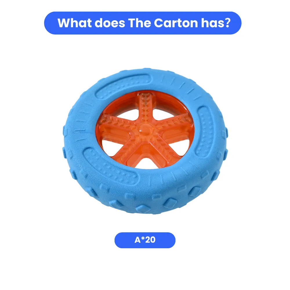 Dog TPR Floating Type Toy, Blue, 20pcsCarton