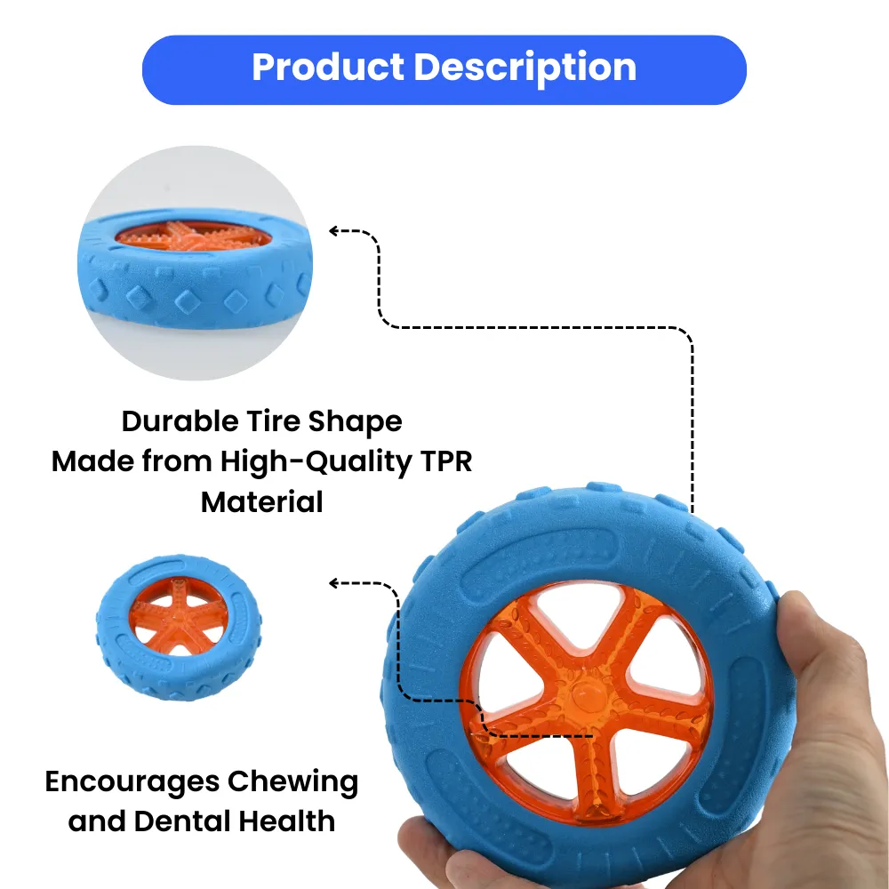 Dog TPR Floating Type Toy, Blue, 20pcsCarton