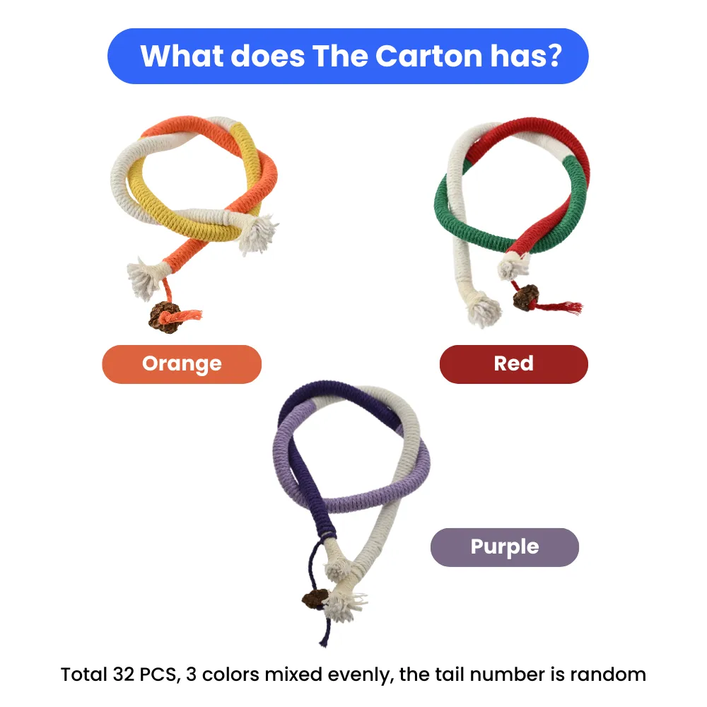Durable Cat Cotton Rope Toy