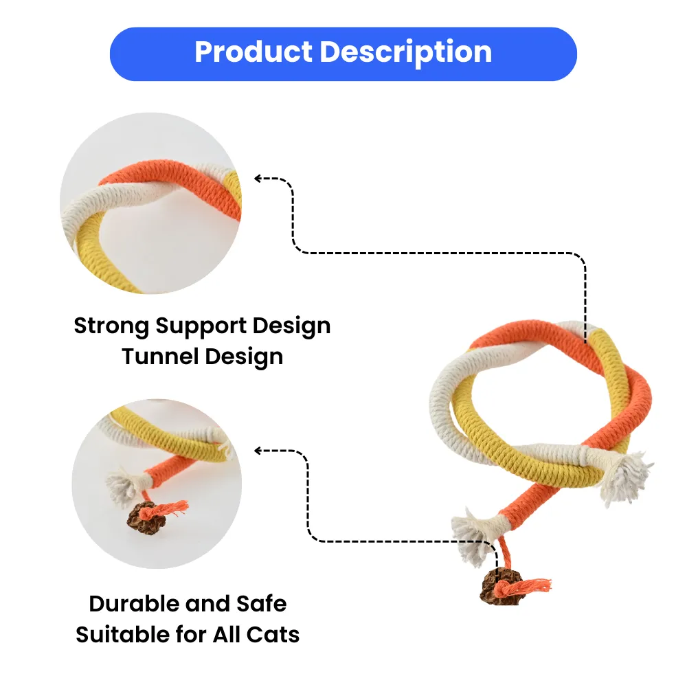 Durable Cat Rope Toy