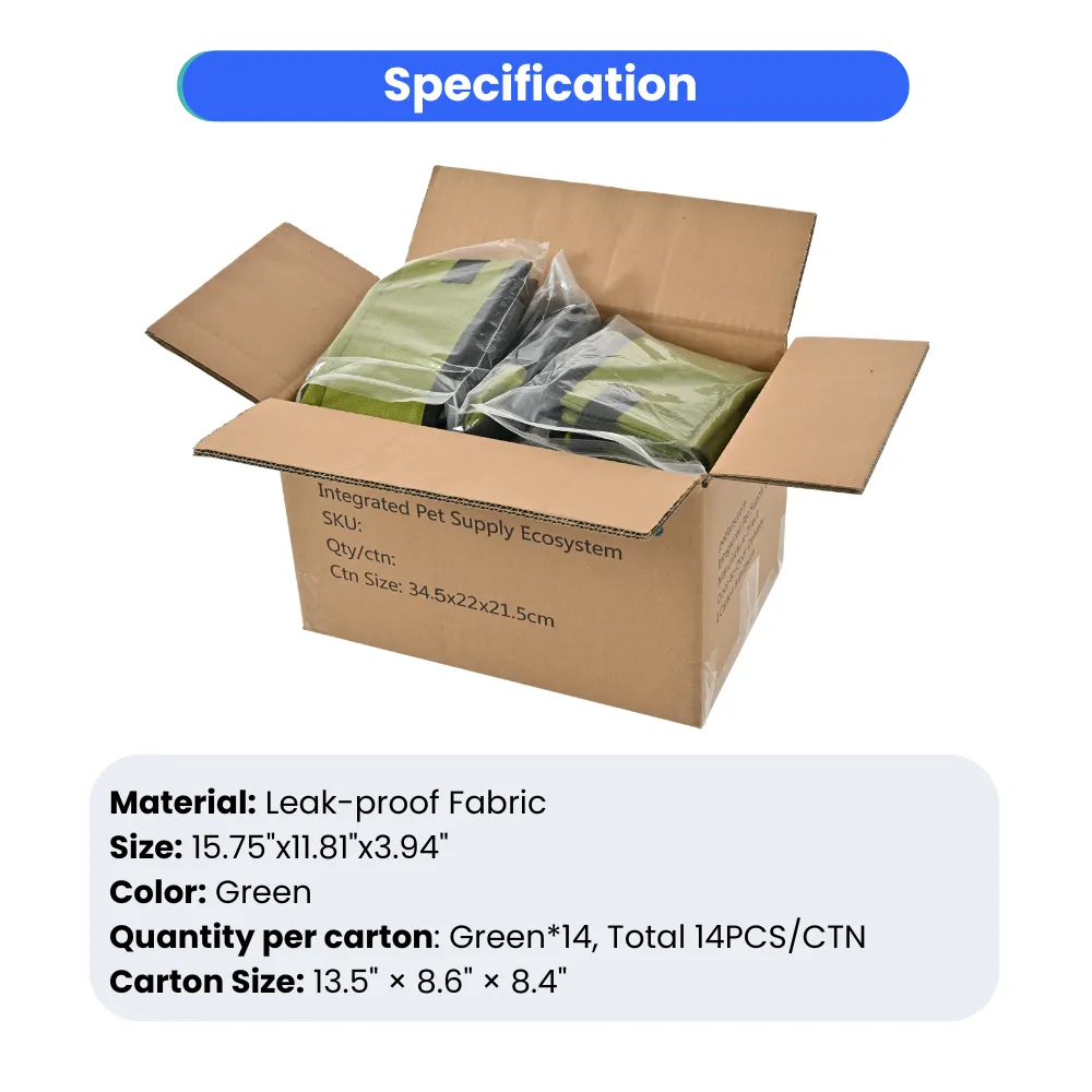 Fabric Foldable Cat Litter