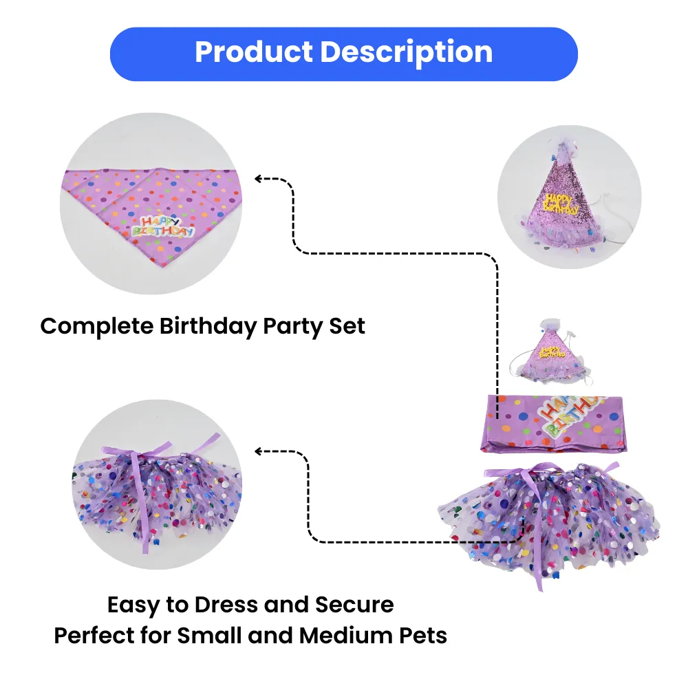 Pet Birthday Dress