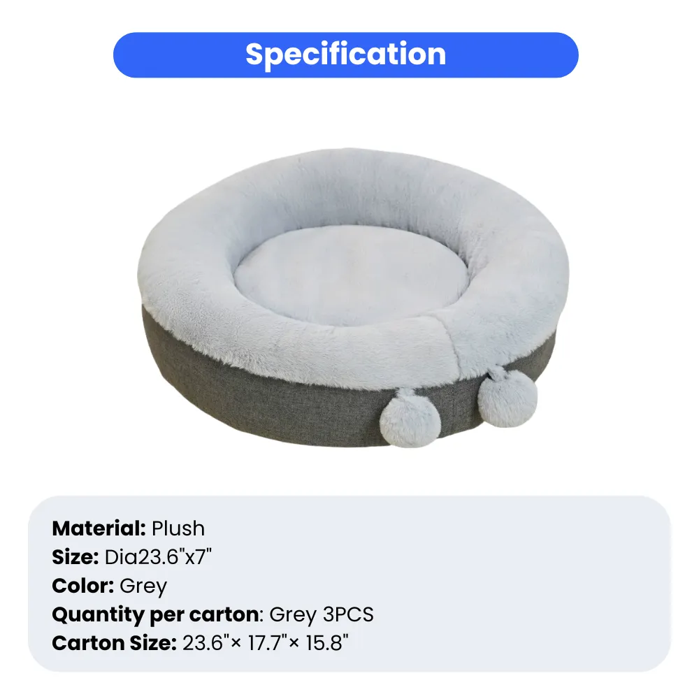 Plush Pet Bed in bulk