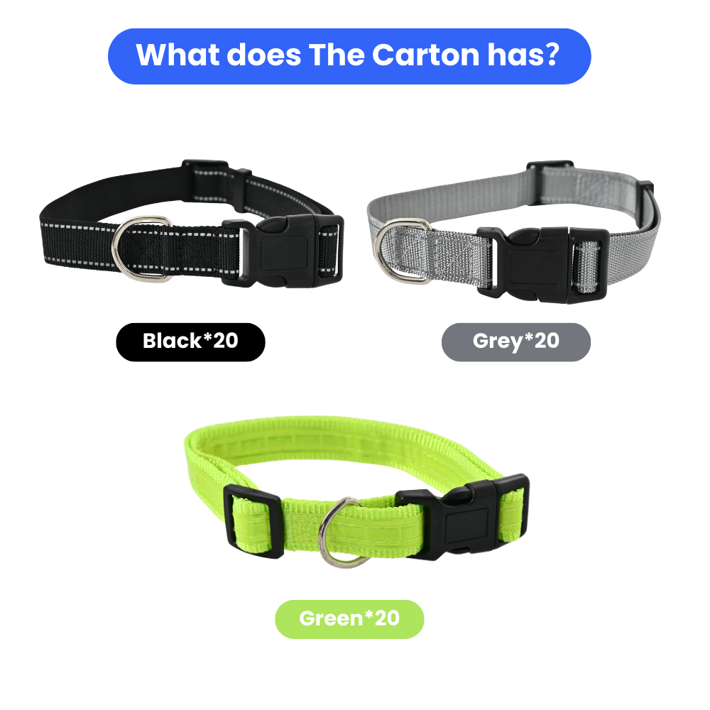 Reflective Dog Collar Large