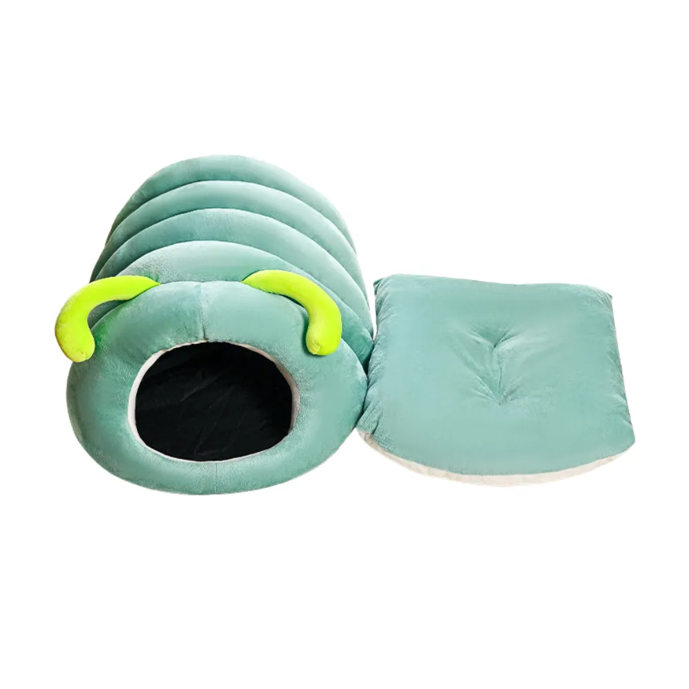 Soft Caterpillar Pet Bed