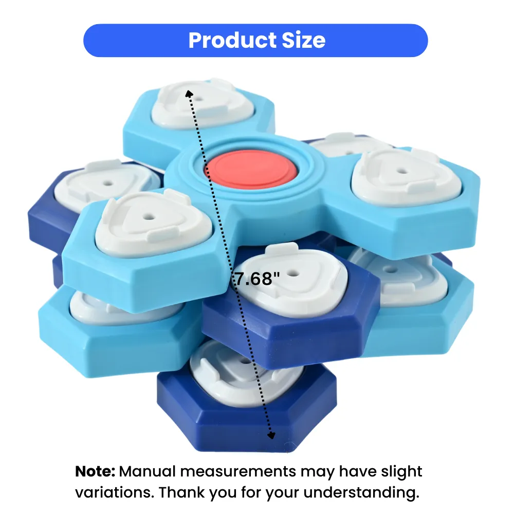 Wholesale Anti-Slip Interactive Dog Slow Feeder Bowl, 4-Layer PP Design, 10pcsCarton