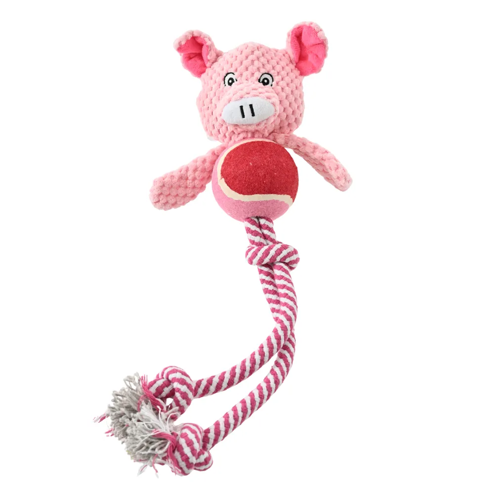 Wholesale Long Legs Funny Pig Shape Dog Chew Toy