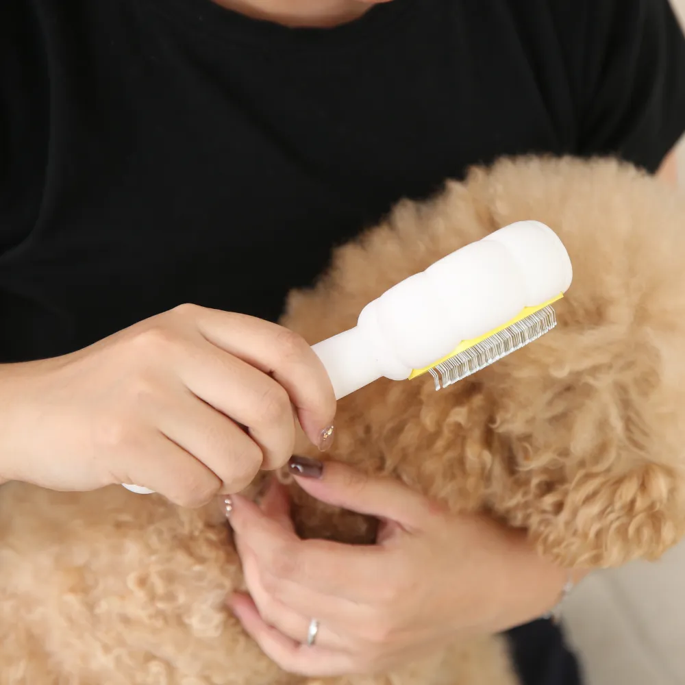 Wholesale Pet Grooming Set of 3 Cleaning Brush for Dogs and Cats , 3 Colors Assorted, 48pcsCarton