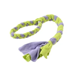 Woven Plush Rope Dog Toy
