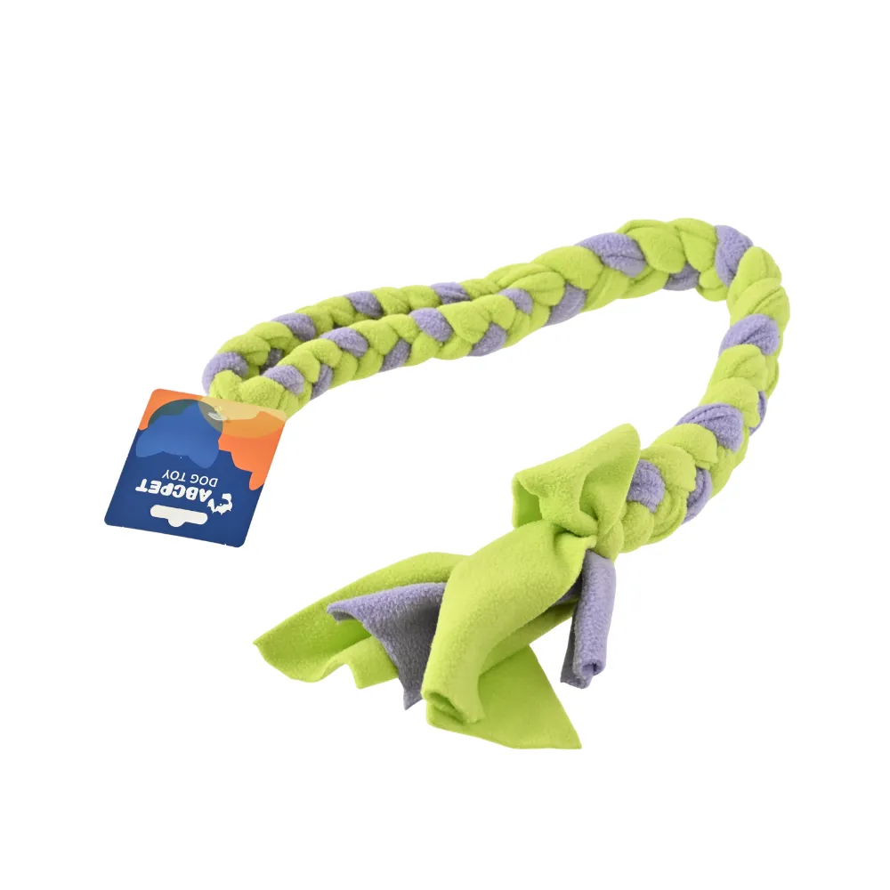 Woven Plush Rope Dog Toy bulk