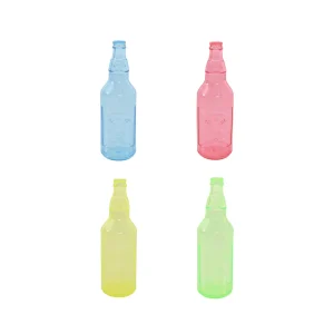 wholesale Pet TPR Bottle Toy, 4 Colors Assorted, 24pcsCarton