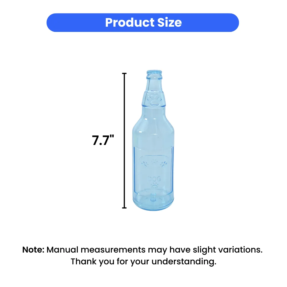 wholesale Pet TPR Bottle Toy, 4 Colors Assorted, 24pcsCarton