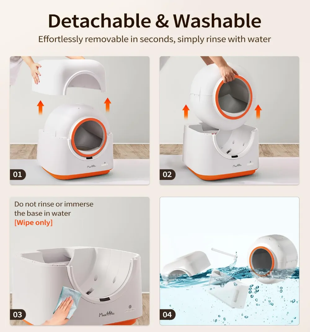 Cat Litter Box Self-Cleaning