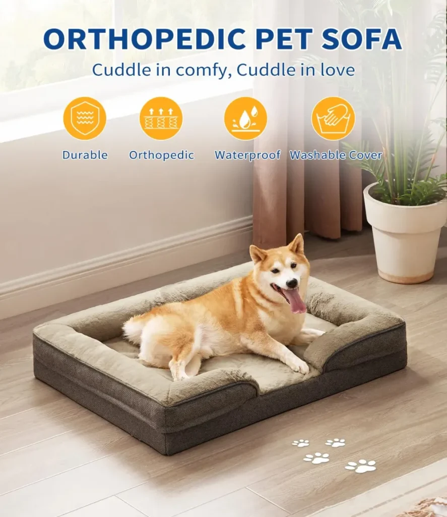 Orthopedic Large Dogs Bed