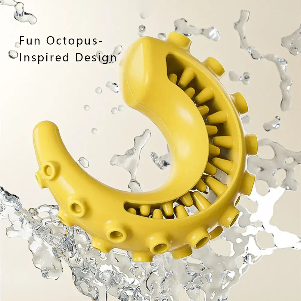 Durable TPR Dog Chew Toy Treat Dispenser