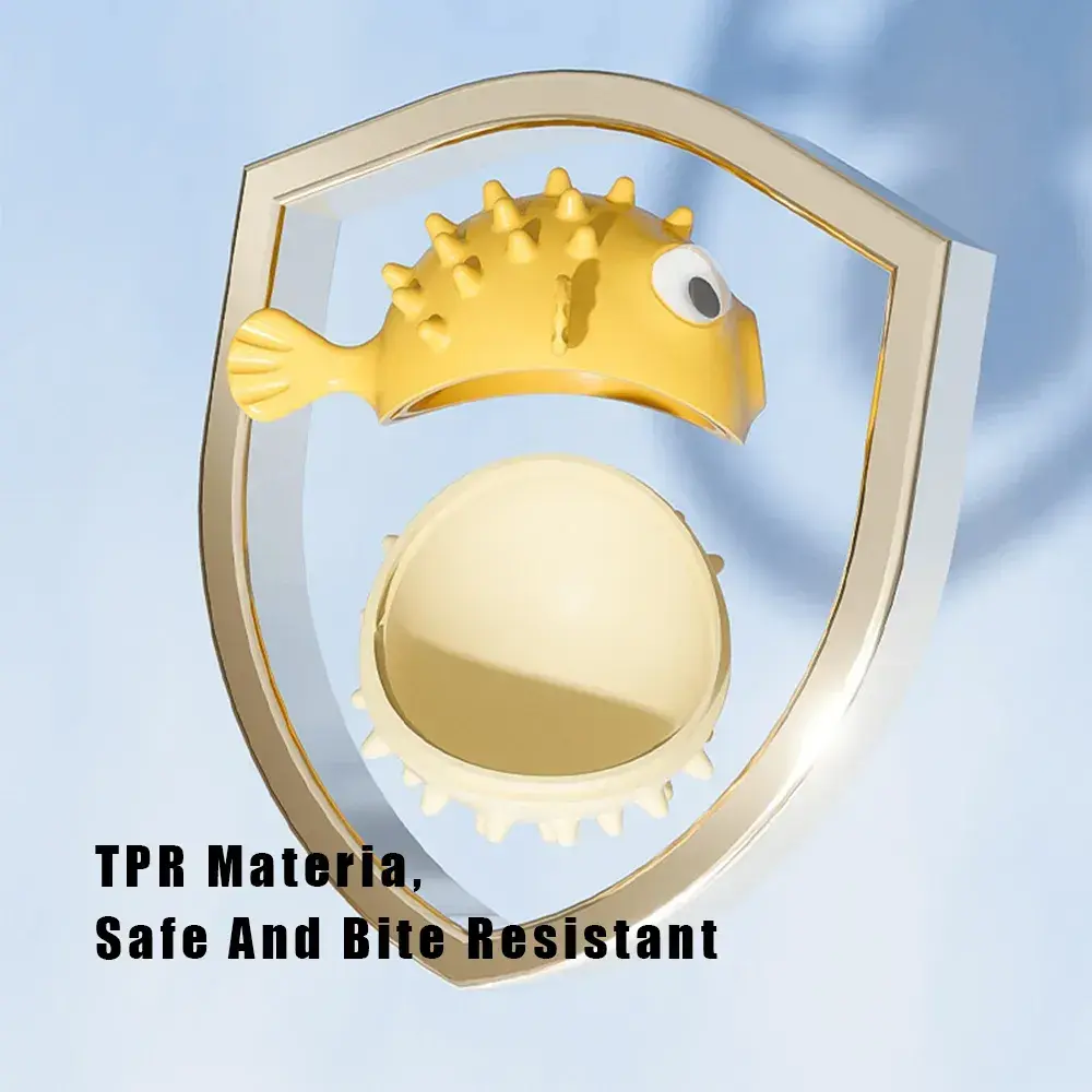 TPR Interactive Treat Dispensing Dog Toy