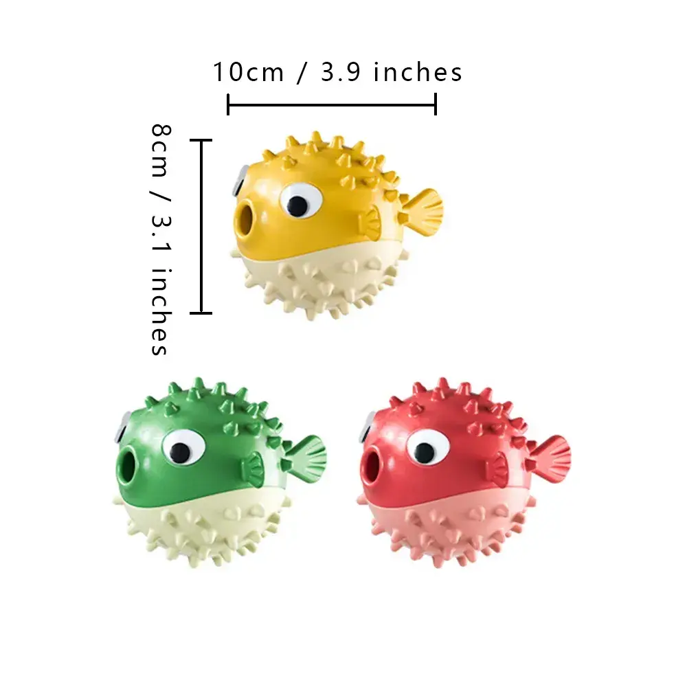 TPR Interactive Treat Dispensing Dog Toy