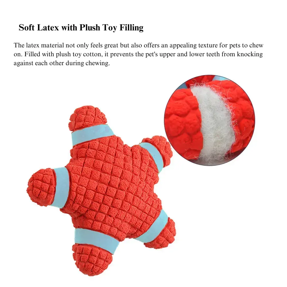 Latex Sound Interactive Dog Toy