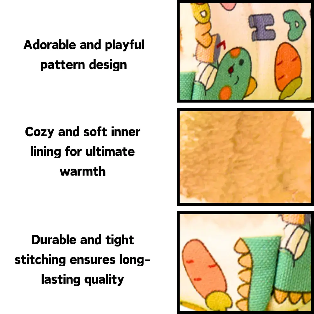 Winter Warmth Plush Hamster & Parrot Cozy Bed