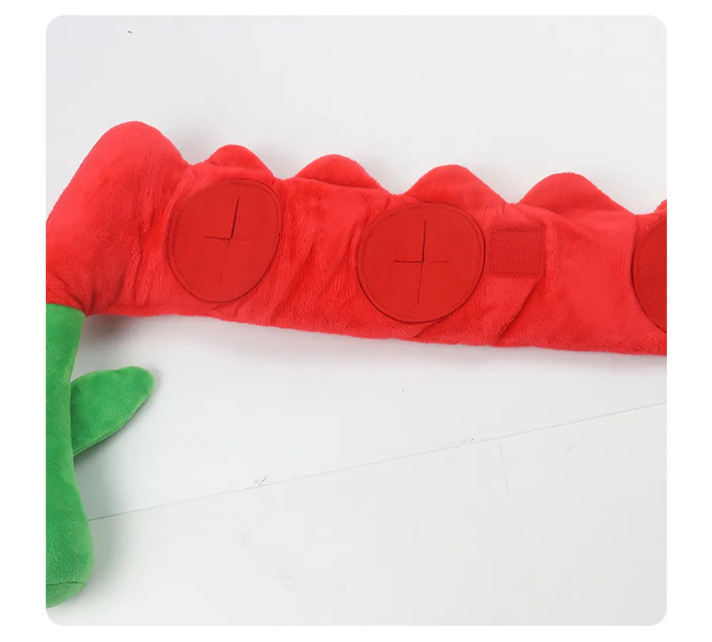 Rose-Shaped Pet Dog Toy with Sound Interactive Puzzle Toy