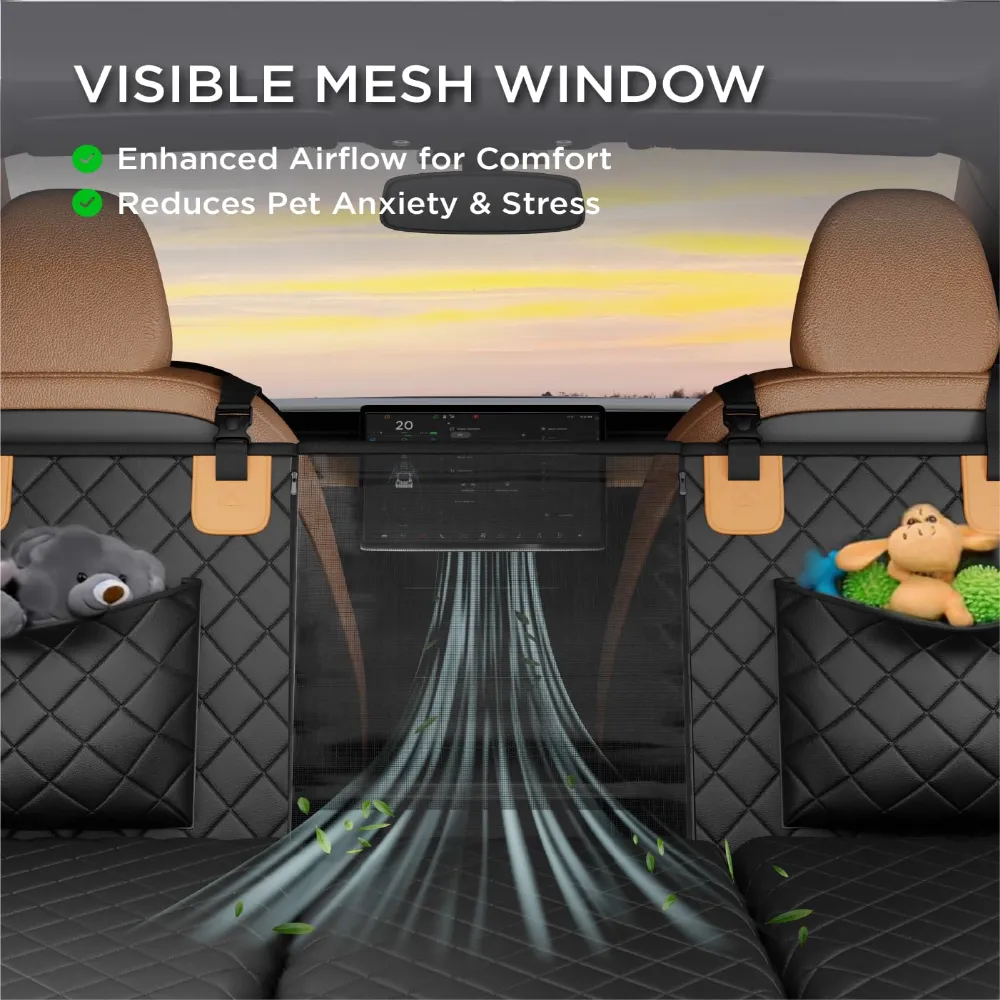 Wholesale Heavy Duty Pet Car Seat Cover 450lbs for Dogs & Cats, 1 PcsCarton