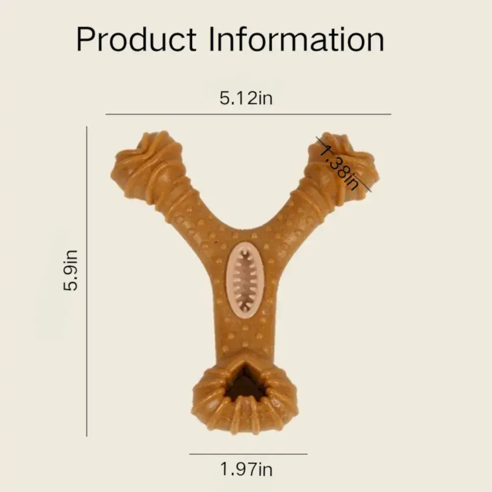 Wood-Infused Dog Chew Toy