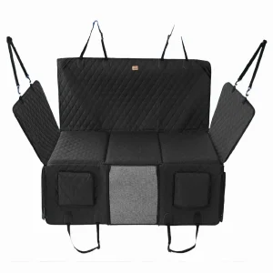 wholesale Dog Car Seat Cover Back Seat Extender – 450LBS Heavy Duty Waterproof Faux Leather