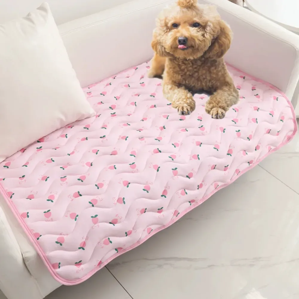 Breathable Cooling Peach Pattern Mat