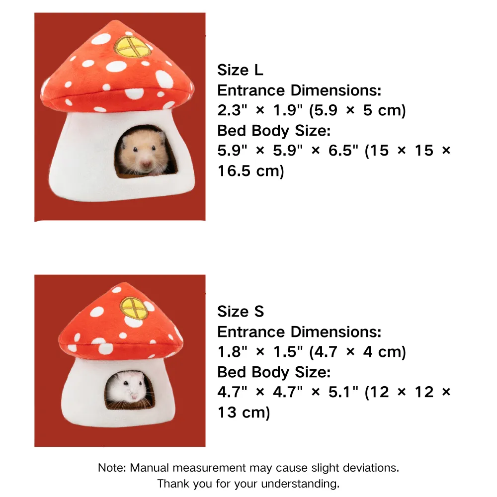 Hamster Bed Size