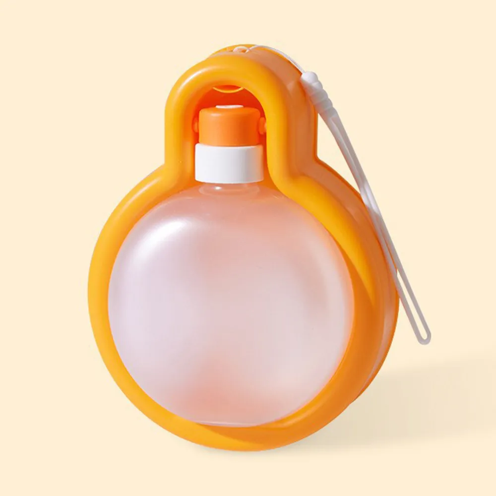 Outdoor Travel Leak Proof Lightweight Portable Dog Orange Water Bottle