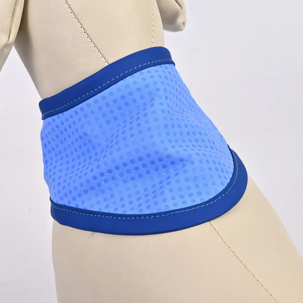 Quick Dry Strong Absorption Soft Durable PVA Material Cooling Dog Bandana