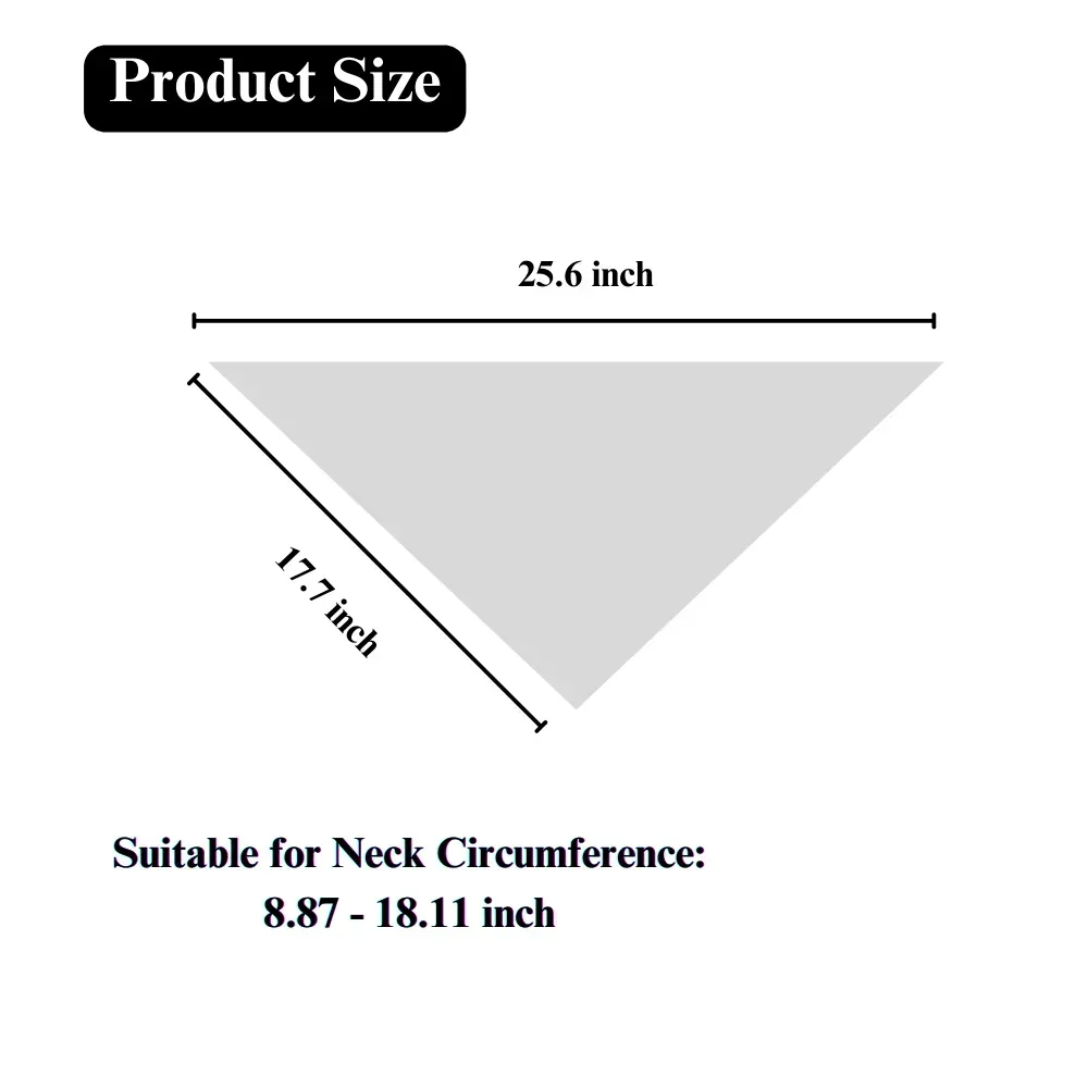 Wholesale Trendy Printed Pet Bandana, Outdoor Single Layer Dog Cat Scarf_结果