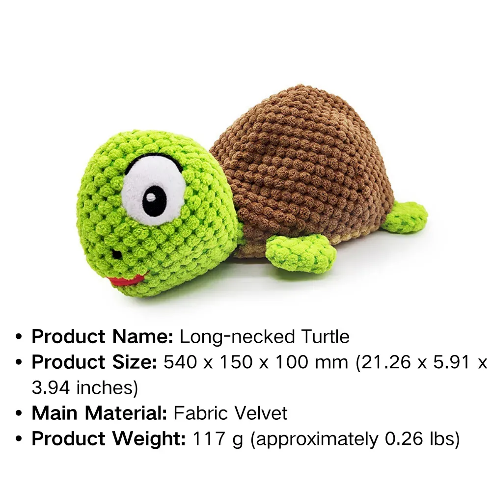 Turtle Dog Toy with Food Dispenser