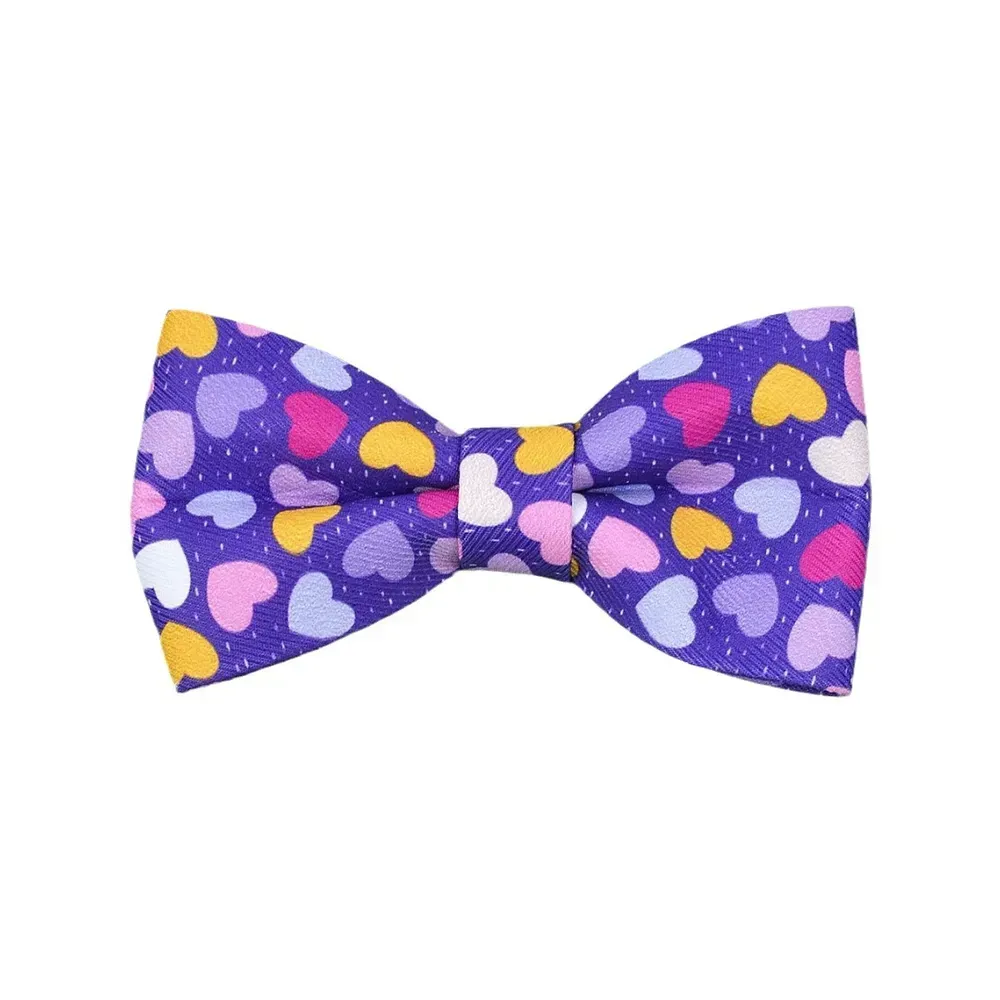 Wholesale Cute Adjustable Double-Sided Summer Pet Bow Tie for Dogs & Cats, 100pcsCarton