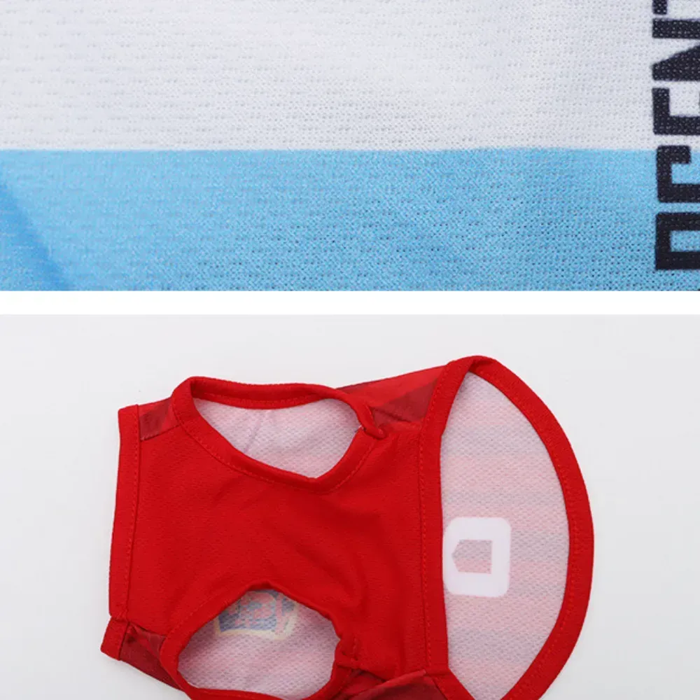Wholesale XS Summer Breathable Dog Sports Vest UV Protection Football Shirt