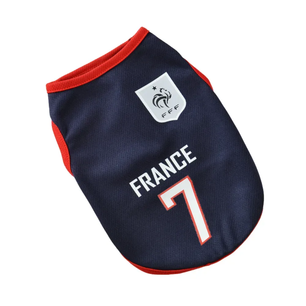 Wholesale XS Summer Breathable Dog Sports Vest UV Protection Football Shirt