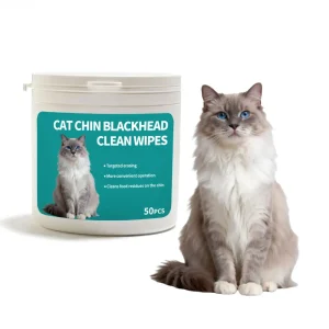Wholesale Cat Chin Acne Cleaner Wipes No-Rinse Cat Chin Blackhead Clean Wipes