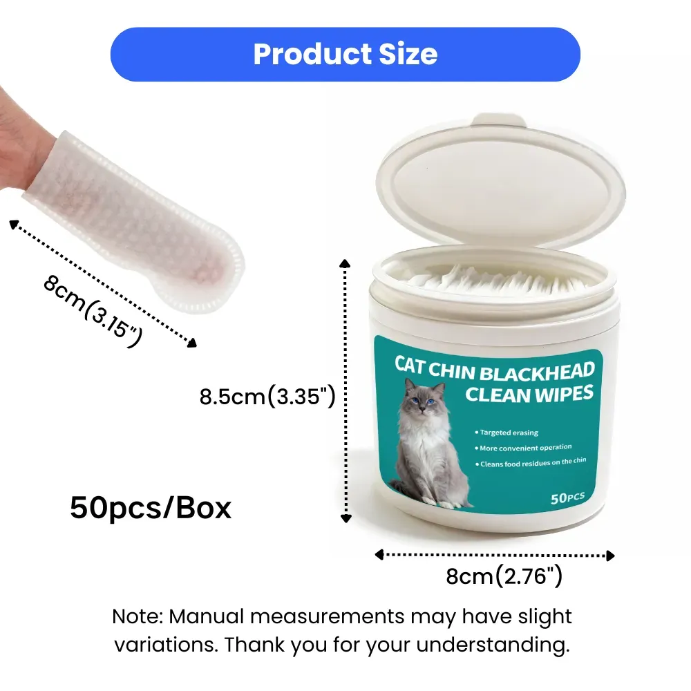 Wholesale Cat Chin Acne Cleaner Wipes No-Rinse Cat Chin Blackhead Clean Wipes