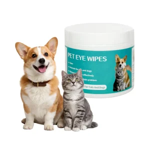 Wholesale Soothing Cleaning Grooming Pet Wipes Remove Tear Stain for Dogs & Cats, 100PcsBox
