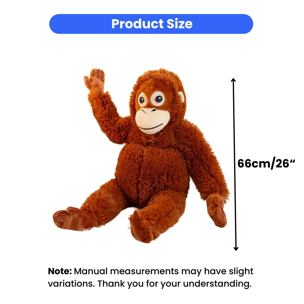 Wholesale Large Brown Gorilla Plush Toy