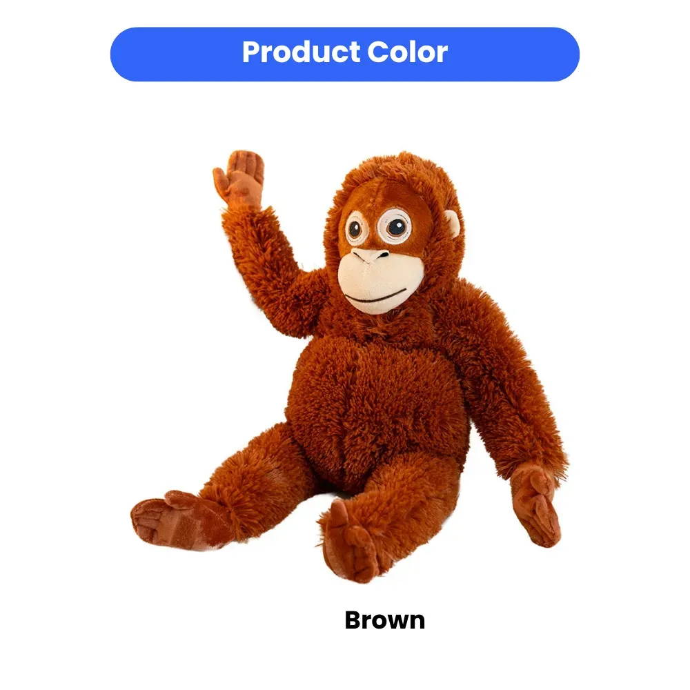 Wholesale Large Brown Gorilla Plush Toy