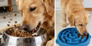 slow feeder dog bowl