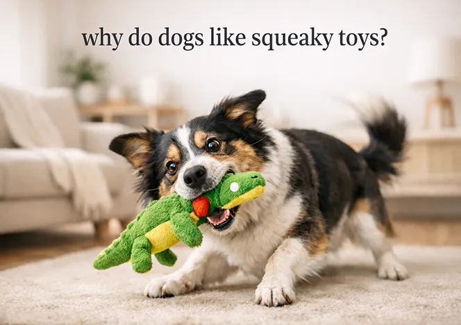 Why Do Dogs Like Squeaky Toys