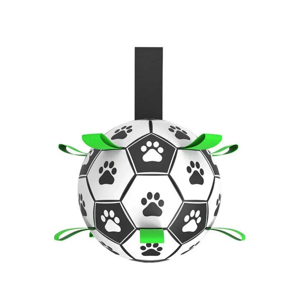 Wholesale World Cup Interactive Black and White Dog Toy Soccer Ball