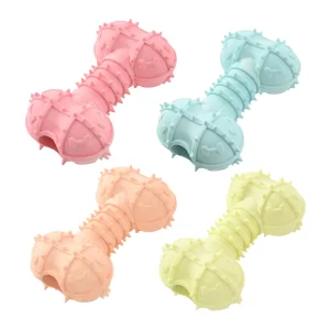 Four-Color Mixed Set Beef Flavor Bone Style TPR Dog Toy1_Foam TPR Bone Dog Chew Toy, 4 Colors Assorted, 24pcsCarton