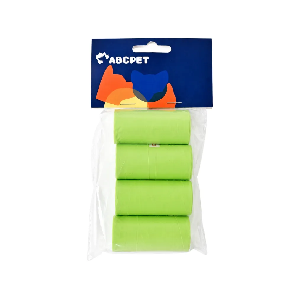 Green Dog Waste Bags 4 Roll Pack, 45 PacksCar