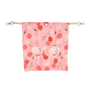 Spring-Summer Series Small Animals Hay Feeder Bag1_Rabbit Hay Feeder Bag – Hanging Small Pet Feeding Pouch, 20 PcsCarton