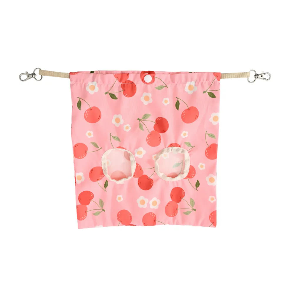 Spring-Summer Series Small Animals Hay Feeder Bag1_Rabbit Hay Feeder Bag – Hanging Small Pet Feeding Pouch, 20 PcsCarton