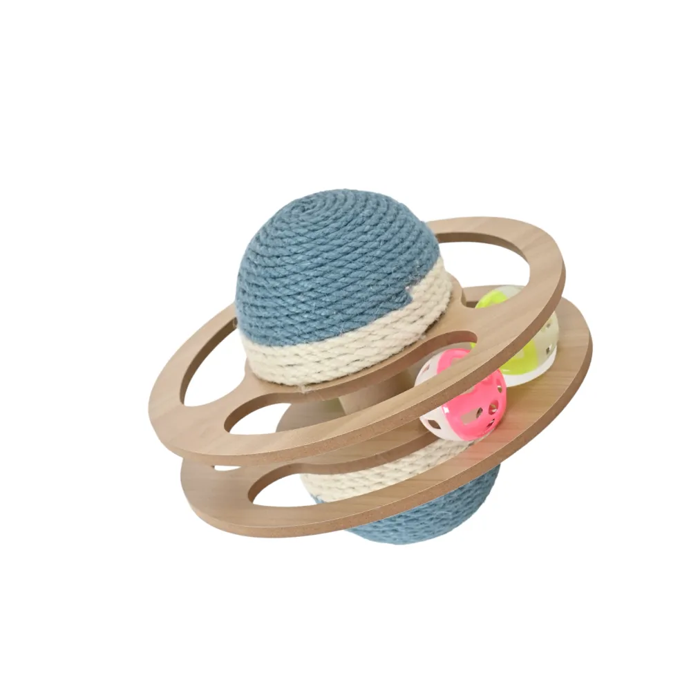 Wooden Cat Exercise Wheel for Indoor Cats, 16 pcsCart