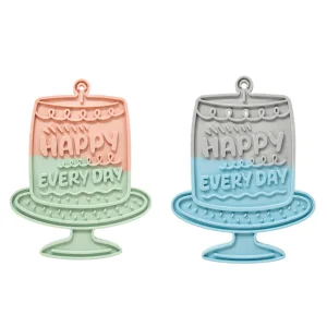Birthday Lick Mat for Dogs and Cats, 2 Colors Assorted, 22pcsCa